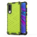 Shockproof Honeycomb PC + TPU Protective Case For Huawei P30(Green)
