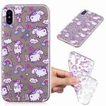 Painted TPU Protective Case For Galaxy S10 Plus(Bobi Horse Pattern)