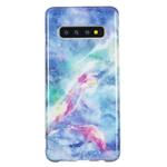 TPU Protective Case For Galaxy S10(Blue Star)