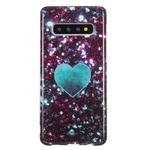 TPU Protective Case For Galaxy S10(Green Heart)