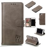 Leather Protective Case For iPhone 6 Plus & 6s Plus(Gray)