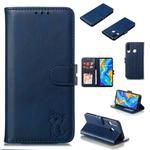 Leather Protective Case For Huawei P30 Lite(Blue)