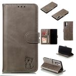 Leather Protective Case For Huawei P30 Pro(Gray)