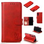 Leather Protective Case For Huawei P30(Red)