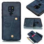 Leather Protective Case For Huawei Mate 20(Blue)