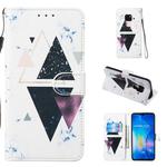 Leather Protective Case For Huawei Mate 20(Trigonal Marble)