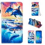 Leather Protective Case For Huawei Mate 20 Pro(Dolphin)