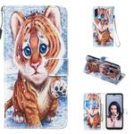 Leather Protective Case For Huawei P30 Lite(Tiger)