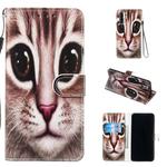 Leather Protective Case For Huawei P30 Pro(Coffee Cat)