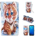 Leather Protective Case For Galaxy S8(Tiger)