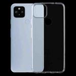 For Google Pixel 5A 5G 0.75mm Ultra-thin Transparent TPU Soft Protective Case(Transparent)