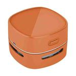 4W Hardcover Rechargeable Style Portable Handheld Wireless Mini Desktop Vacuum Cleaner(Orange)