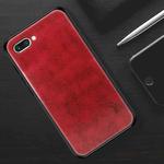 MOFI Shockproof PU Paste PC Case for Huawei Honor 10 (Red)