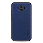 MOFI Cloth Surface + PC + TPU Protective Back Case for Huawei Mate 10 (Blue)