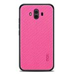 MOFI Cloth Surface + PC + TPU Protective Back Case for Huawei Mate 10 (Rose Red)