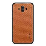 MOFI Cloth Surface + PC + TPU Protective Back Case for Huawei Mate 10 (Brown)