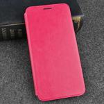 MOFI Crazy Horse Texture Horizontal Flip Shockproof Protective Leather Case for Huawei Honor 10, with Holder(Rose Red)