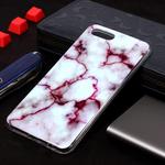 Marble Pattern Soft TPU Case For Huawei Nova 2S(Red)