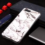 Marble Pattern Soft TPU Case For Huawei Y5 Prime (2018)(White)