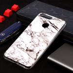 Marble Pattern Soft TPU Case For Huawei Y6 (2018)(White)
