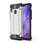 TPU + PC Armor Combination Back Cover Case for Huawei Honor 8X(Silver)