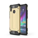 Diamond Armor PC + TPU Heat Dissipation Protective Case  for Huawei Honor Note 10 (Gold)