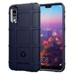 Full Coverage Shockproof TPU Case for Huawei P20 (Blue)