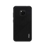 MOFI Shockproof TPU + PC + Cloth Pasted Case for Huawei Mate 20 Pro (Black)