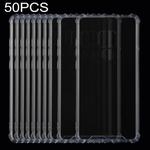 50 PCS 0.75mm Airbag Ultra-thin Transparent TPU Case for Huawei Mate 20