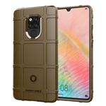 Shockproof Full Coverage Silicone Case for Huawei Mate 20X Protector Cover (Brown)