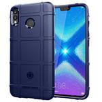 Shockproof Protector Cover Full Coverage Silicone Case for Huawei Honor 8X (Dark Blue)