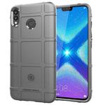 Shockproof Protector Cover Full Coverage Silicone Case for Huawei Honor 8X (Grey)