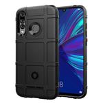 Shockproof Rugged Shield Full Coverage Protective Silicone Case for Huawei P Smart+ 2019 (Black)