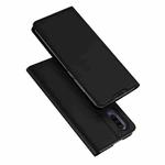 DUX DUCIS Skin Pro Series Horizontal Flip PU + TPU Leather Case for Huawei P30, with Holder & Card Slots (Black)