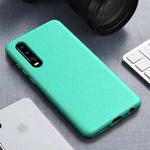 Starry Series Shockproof  Straw Material + TPU Protective Case for Huawei P30(Green)