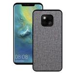 Shockproof Cloth Texture PC+ TPU Protective Case for Huawei Mate 20 Pro (Grey)