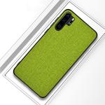 Shockproof Cloth Texture PC+ TPU Protective Case for Huawei P30 Pro (Green)