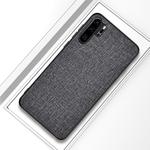 Shockproof Cloth Texture PC+ TPU Protective Case for Huawei P30 Pro (Grey)