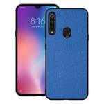 Shockproof Cloth Texture PC+ TPU Protective Case for Huawei Nova 4e & P30 Lite (Dark Blue)