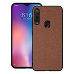 Shockproof Cloth Texture PC+ TPU Protective Case for Huawei Nova 4e & P30 Lite (Brown)