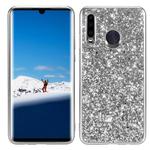 Glitter Powder Shockproof TPU Case for Huawei P30 Lite / nova 4e (Silver)