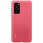 Original Huawei Shockproof Silicone Protective Case for Huawei P40(Red)