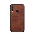 PINWUYO Shockproof Waterproof Full Coverage PC + TPU + Skin Protective Case for Huawei Nova 4(Brown)