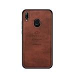 PINWUYO Shockproof Waterproof Full Coverage PC + TPU + Skin Protective Case for Huawei P20 Lite / Nova 3e(Brown)