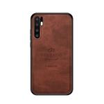 PINWUYO Shockproof Waterproof Full Coverage PC + TPU + Skin Protective Case for Huawei P30 Pro(Brown)