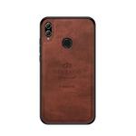 PINWUYO Shockproof Waterproof Full Coverage PC + TPU + Skin Protective Case for Huawei Honor 10 Lite / P Smart 2019(Brown)