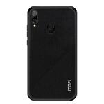 MOFI Shockproof TPU + PC + Cloth Pasted Case for Huawei Y9 (2019) / Enjoy9 Plus(Black)