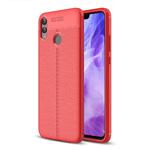 Litchi Texture TPU Shockproof Case for Huawei Honor 8X (Red)