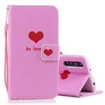 Heart Pattern Horizontal Flip Leather Case for Huawei P20 Pro, with Holder & Card Slots & Wallet