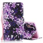 Lily Pattern Horizontal Flip Leather Case for Huawei P20, with Holder & Card Slots & Wallet